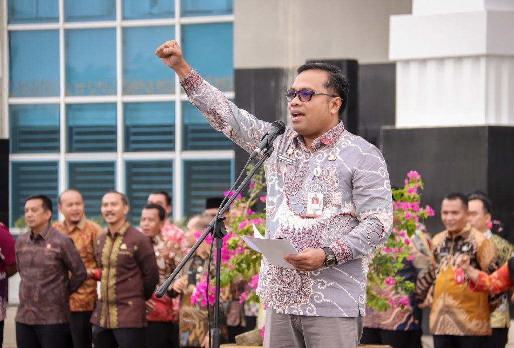 Apel Perdana 2025, Plh Sekdako Pekanbaru Bahas Kinerja ASN Hingga Adab Bawahan ke Atasan