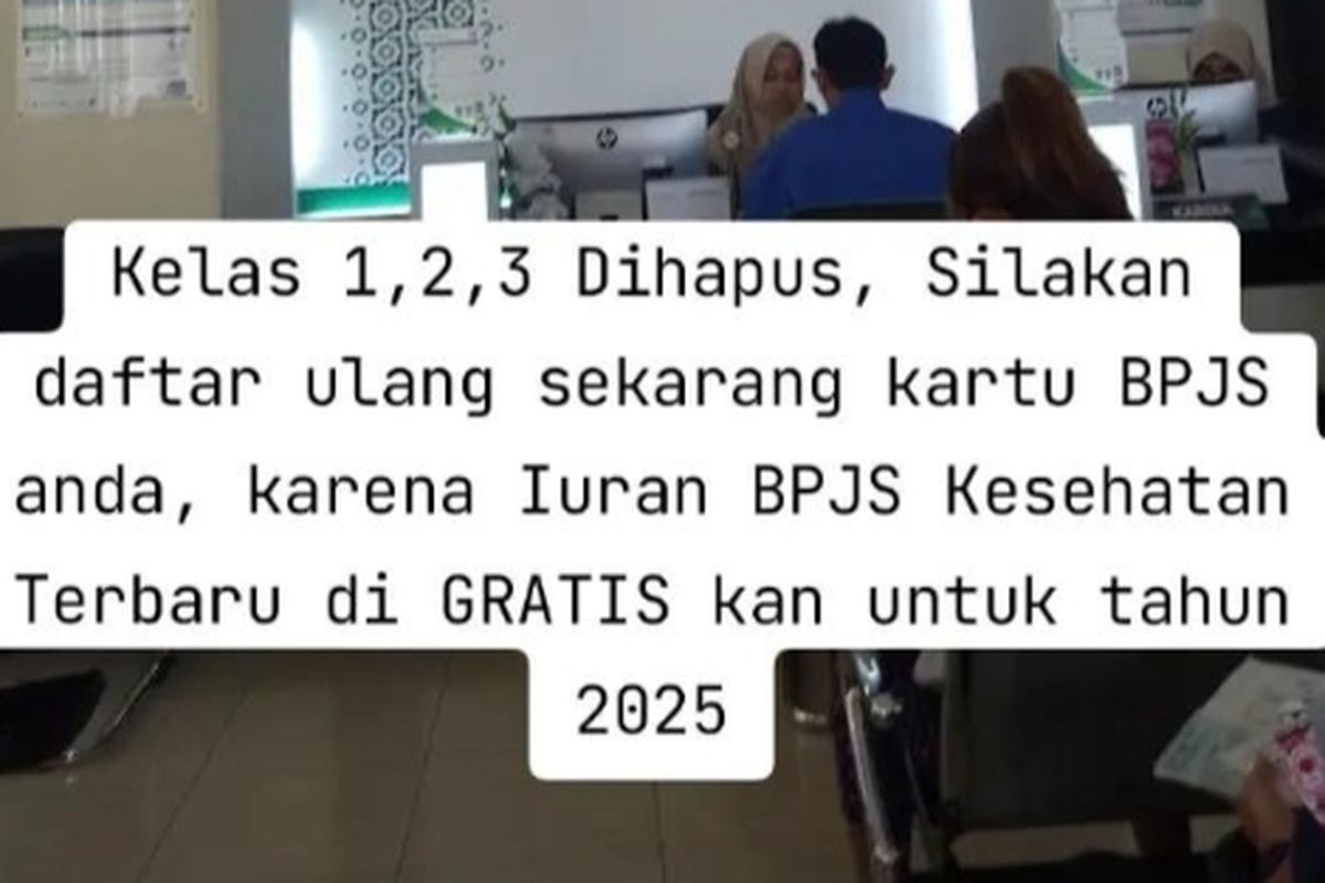 Viral Peserta BPJS Harus Daftar Ulang Jelang Sistem Kelas Dihapus, Humas BPJS: Itu Hoaks, Itu Tidak Benar!