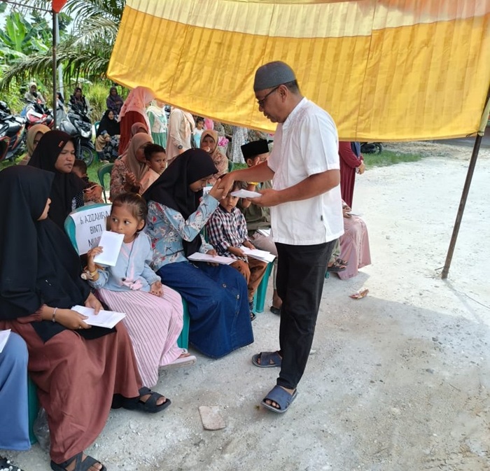 Sambut Ramadan 1446 H, Sambowo Pemilik Kebun di Kampa Santuni Anak Yatim