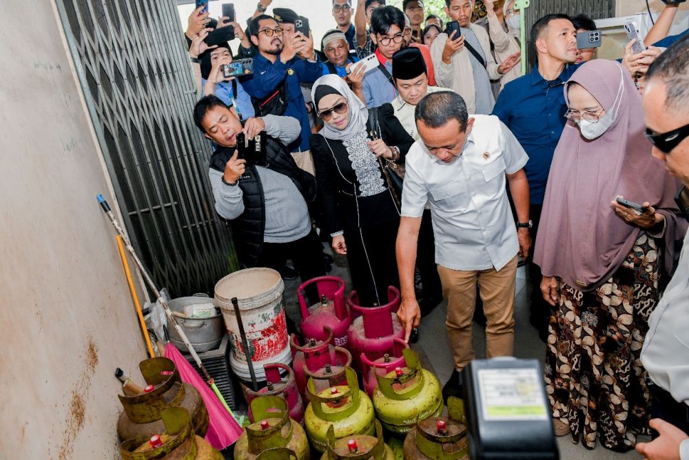 Sidak di Pekanbaru, Menteri ESDM: Kami Ingin Pastikan Tidak Ada Permainan Harga LPG 3 Kg