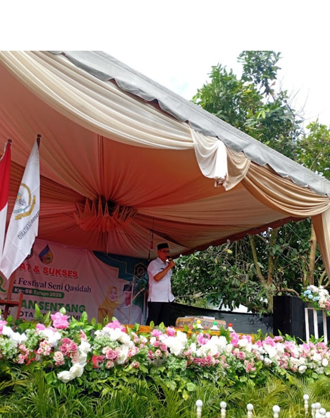 Pemerintah Kecamatan Kisaran Timur Hadiri kegiatan MTQ dan Festival Seni Qasidah Tingkat Kelurahan Sentang Tahun 2025