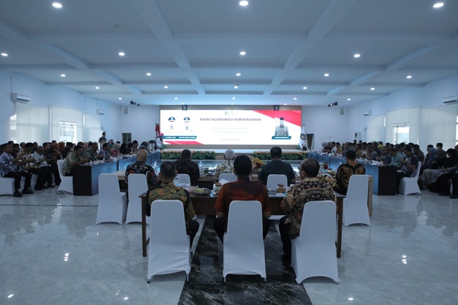 Sekretaris Daerah Kabupaten Asahan Ikuti Rakorpem