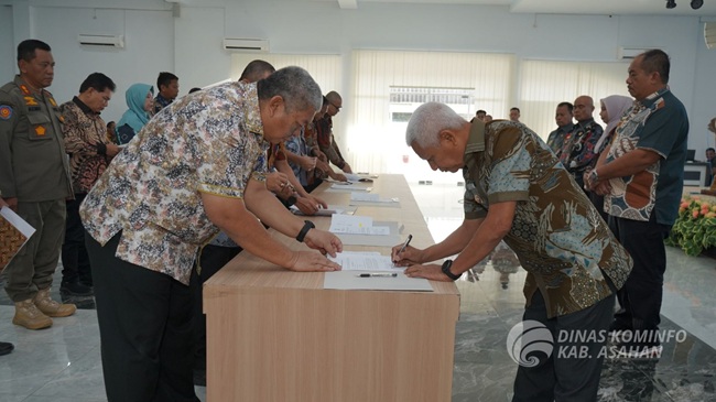 Bupati Asahan Harapkan Perjanjian Kinerja Meningatkan Integritas, Akuntabilitas dan Transparansi