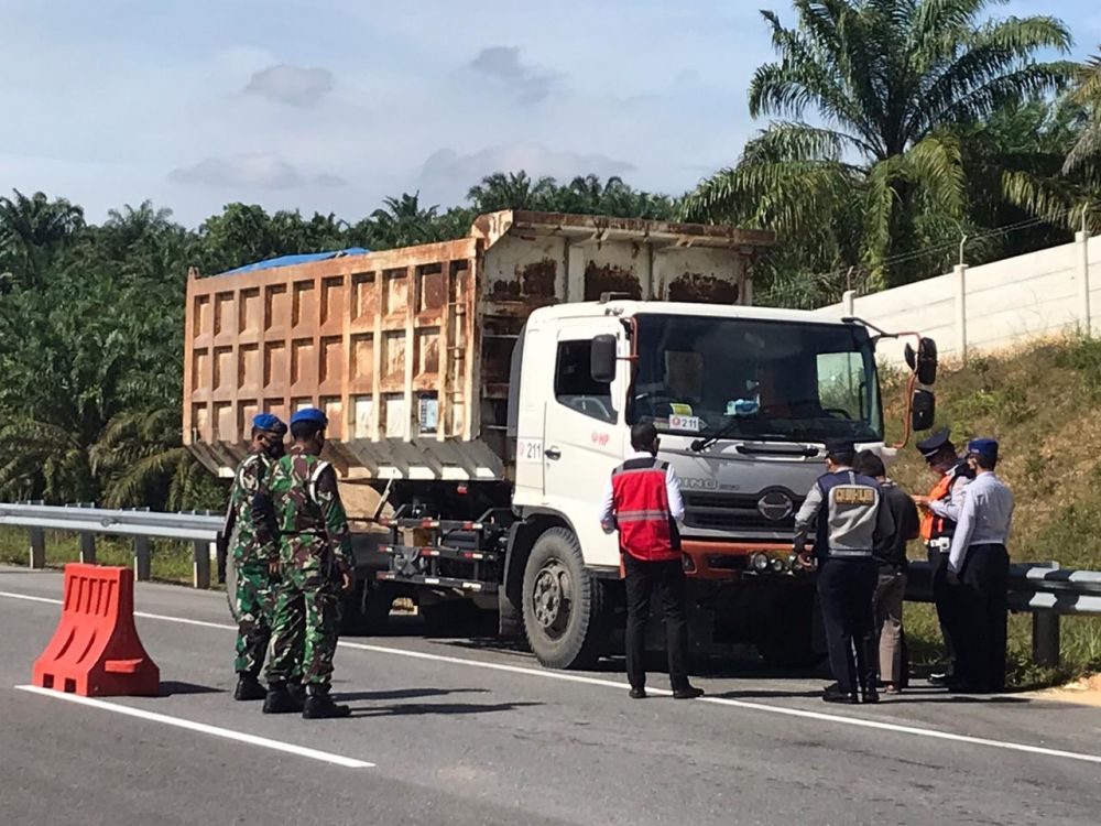 Selama Arus Mudik Truk Angkutan Barang Jangan Coba-coba Melintas, Masuk Tol akan Dibatasi