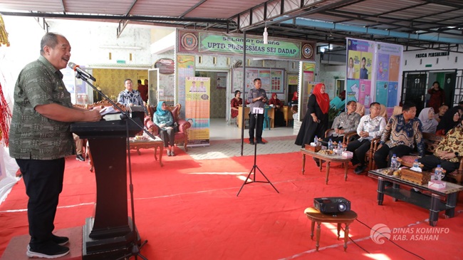 Bupati dan Wakil Bupati Asahan Launching PKG
