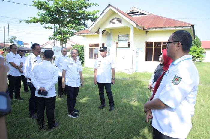 Wakil Bupati Asahan Tinjau Rencana Pembangunan Lokasi Balai Latihan Kerja
