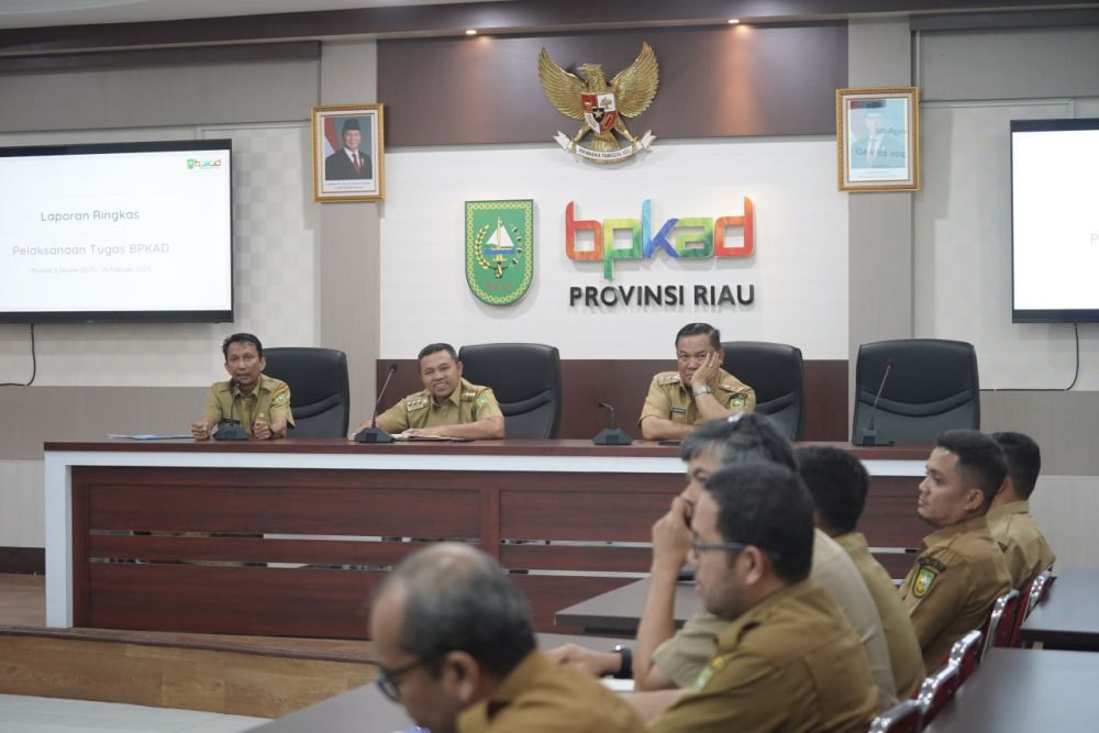 Kunjungi BPKAD, Gubri Abdul Wahid Ingin Anggaran Daerah Dikelola Efisien dan Efektif