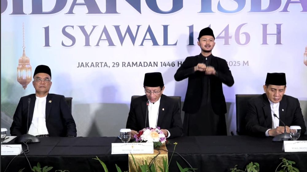 Hasil Sidang Isbat, Pemerintah Resmi Tetapkan Idulfitri Senin 31 Maret