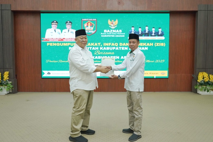 Zakat, Infaq dan Sedekah Pemkab Asahan 1446 H/2025 M Rp 737 Juta Lebih