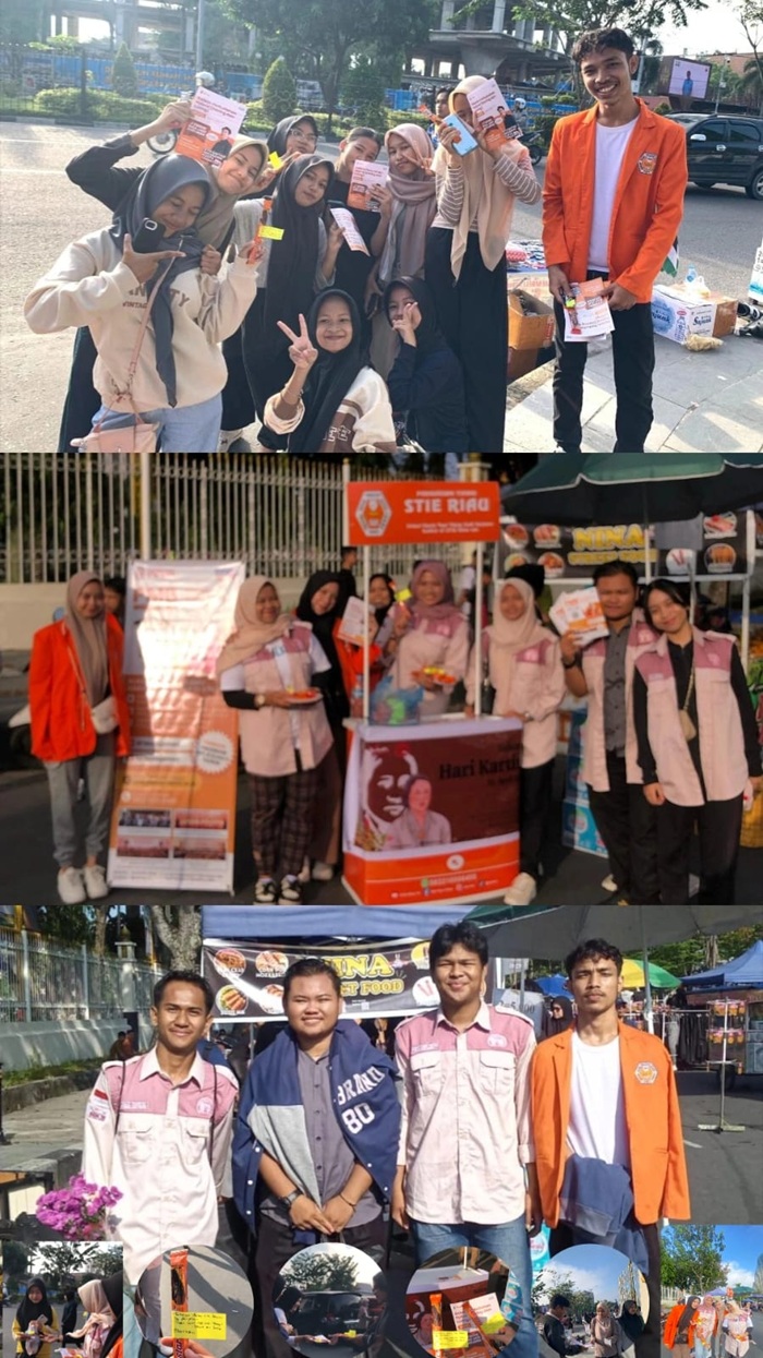 Kemen-PP BEM STIE Riau Inisiasi Gerakan Langkah Sehat Perempuan Bangkit