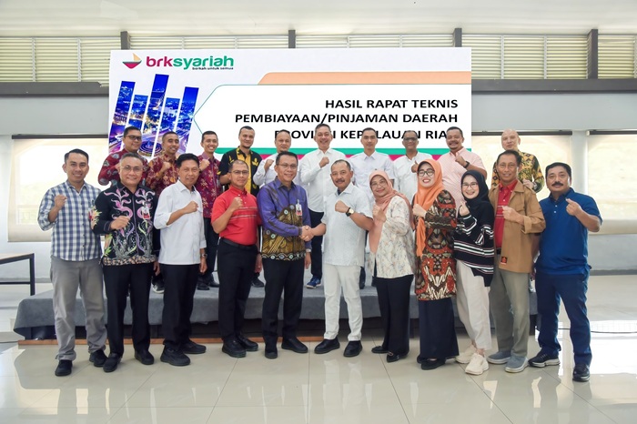 BRK Syariah dan Pemprov Kepri Bahas Pembiayaan Pembangunan Proyek Strategis Daerah