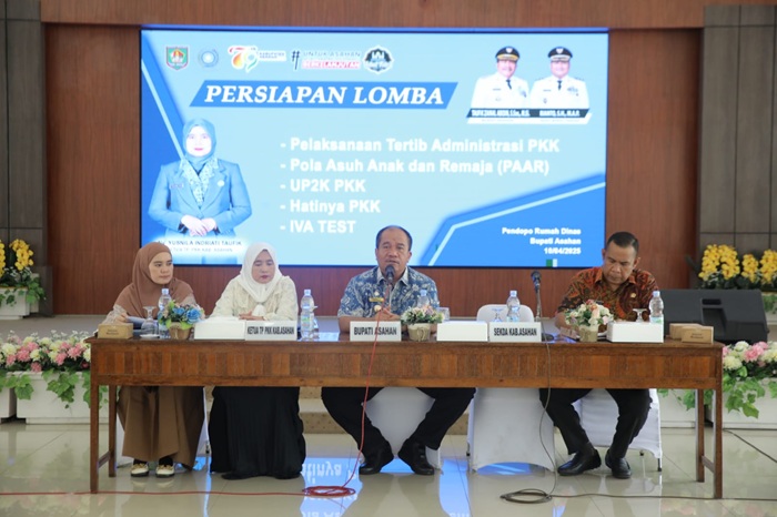 Bupati Asahan Buka Rapat Persiapan Lomba TP-PKK Kabupaten Asahan