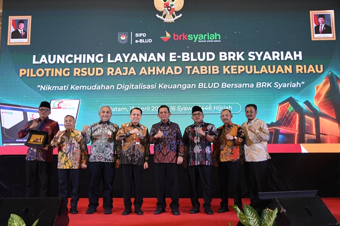 BRK Syariah dan RSUD Ahmad Tabib Luncurkan Layanan E-BLUD