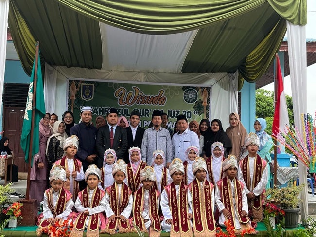 SD Muhammadiyah 5 Pekanbaru Gelar Wisuda Tahfidzul Qur'an Juz 30