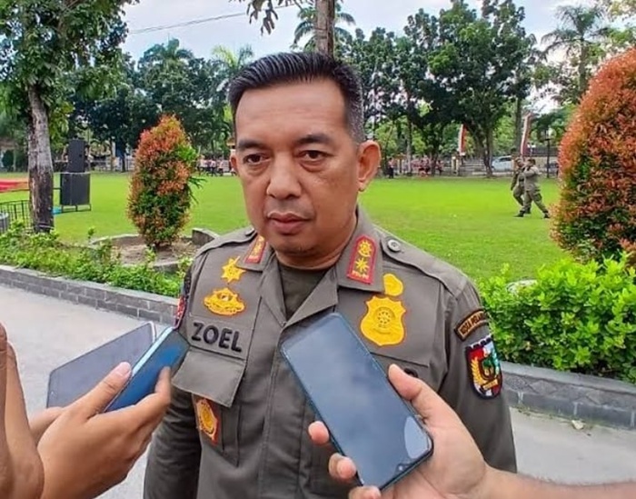 Buang Sampah Sembarangan, RMH Didenda Satpol PP Pekanbaru Rp2 Juta